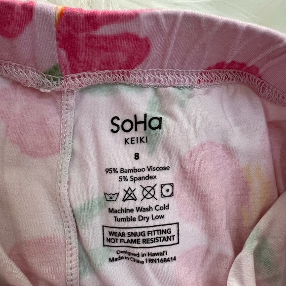 SoHa Keiki pajama set size 8 - Picture 7 of 7